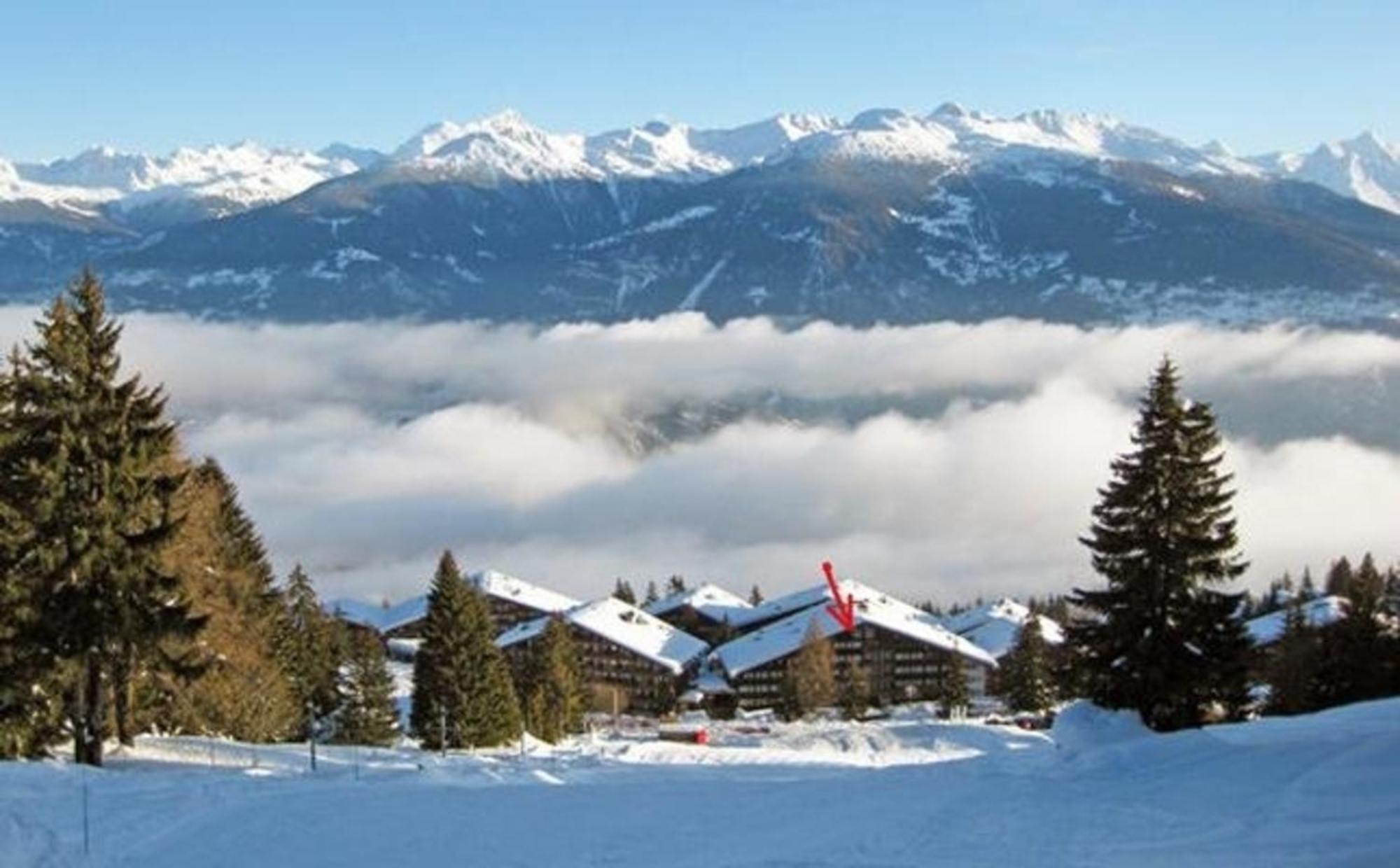 Ferienwohnung In Anzere, An Der Skipiste Exterior photo