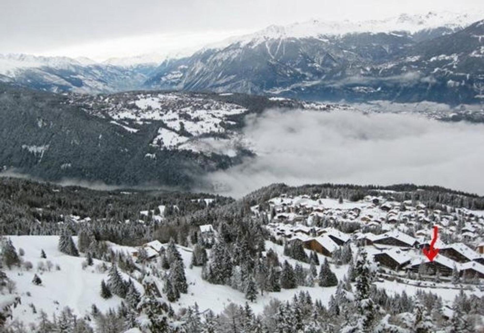 Ferienwohnung In Anzere, An Der Skipiste Exterior photo